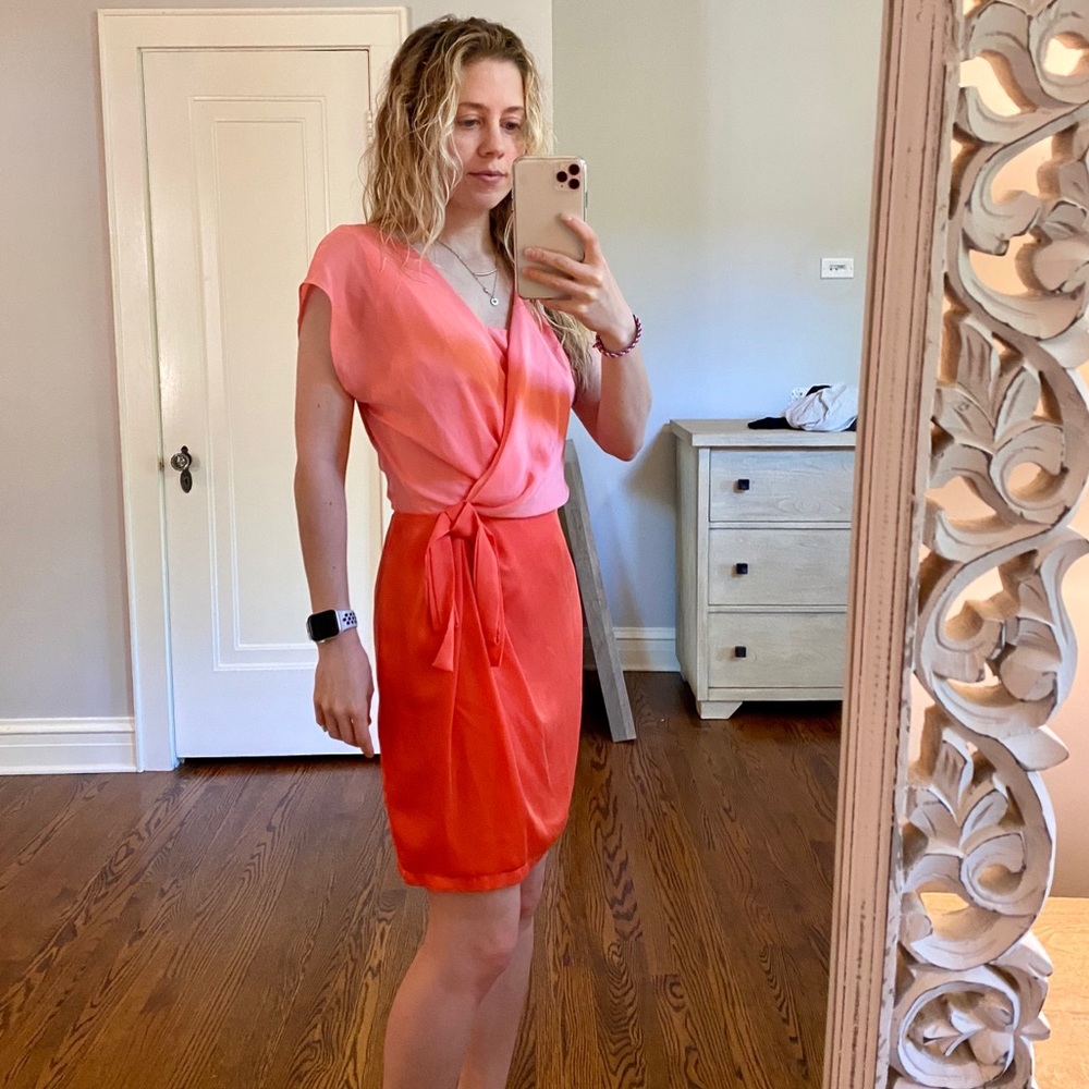 Two toned Pink Dress